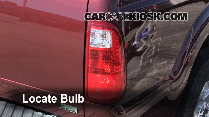 2011 Ford F-250 Super Duty XLT 6.2L V8 FlexFuel Standard Cab Pickup Lights Reverse Light (replace bulb)